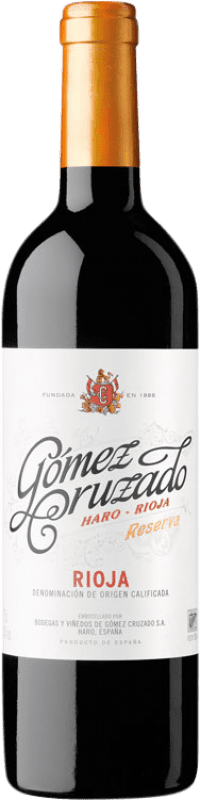 39,95 € 送料無料 | 赤ワイン Gómez Cruzado レセルバ D.O.Ca. Rioja ラ・リオハ スペイン Tempranillo — テンプラニーリョ, Garnacha — グルナッシュ, Graciano — グラシアーノ マグナムボトル 1,5 L