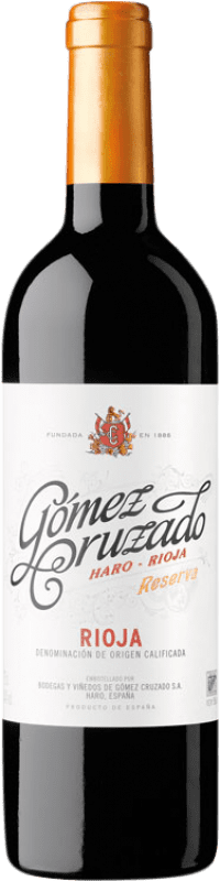 54,95 € 免费送货 | 红酒 Gómez Cruzado 预订 D.O.Ca. Rioja 拉里奥哈 西班牙 Tempranillo, Grenache, Graciano 瓶子 Magnum 1,5 L