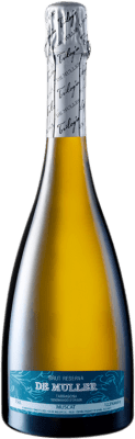 10,95 € Spedizione Gratuita | Spumante Bianco De Muller Trilogía Muscat D.O. Tarragona Catalogna Spagna Moscatel — Moscato 75 cl