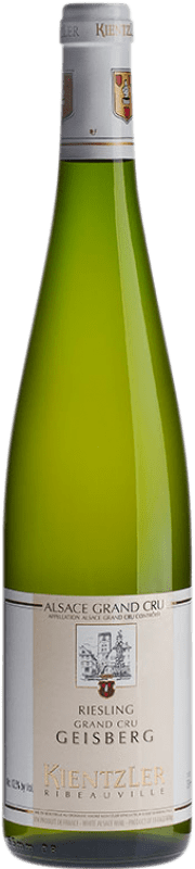 59,95 € Envio grátis | Vinho branco Kientzler Grand Cru Geisberg A.O.C. Alsace Alsácia França Riesling Garrafa 75 cl