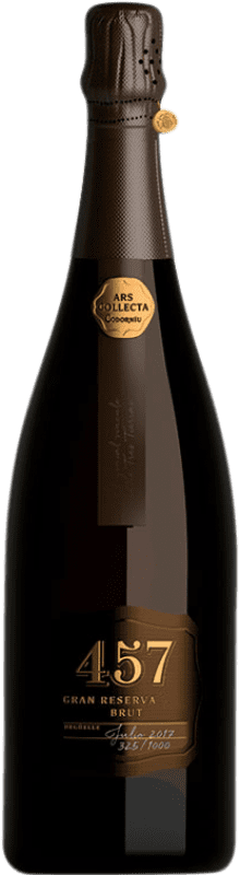 209,95 € Envio grátis | Espumante branco Codorníu Ars Collecta 457 Grande Reserva D.O. Cava Catalunha Espanha Pinot Preto, Xarel·lo, Chardonnay Garrafa 75 cl