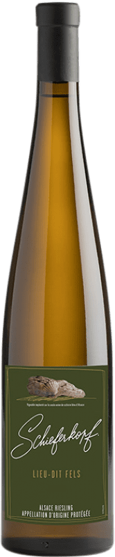 47,95 € Free Shipping | White wine Domaine Schieferkopf Lieu-dit Fels A.O.C. Alsace Alsace France Riesling Bottle 75 cl