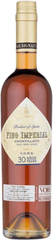 103,95 € 送料無料 | 酒精強化ワイン Díez Mérito Amontillado Fino Imperial VORS D.O. Jerez-Xérès-Sherry アンダルシア スペイン Palomino Fino ボトル Medium 50 cl