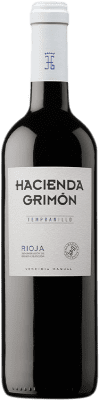 16,95 € Envoi gratuit | Vin Rouge Hacienda Grimón Jeune D.O.Ca. Rioja La Rioja Espagne Tempranillo 75 cl