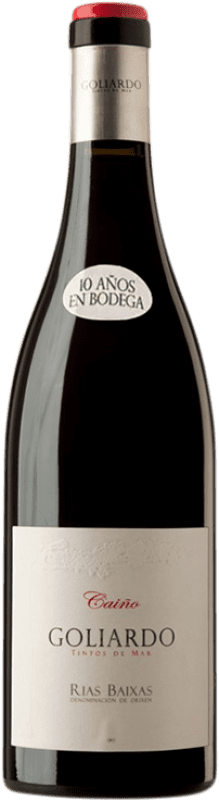 69,95 € 免费送货 | 红酒 Forjas del Salnés Goliardo D.O. Rías Baixas 加利西亚 西班牙 Caíño Black 10 岁 瓶子 75 cl