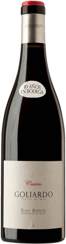 49,95 € Envío gratis | Vino Tinto Forjas del Salnés Goliardo D.O. Rías Baixas Galicia España Caíño 10 Años 75 cl