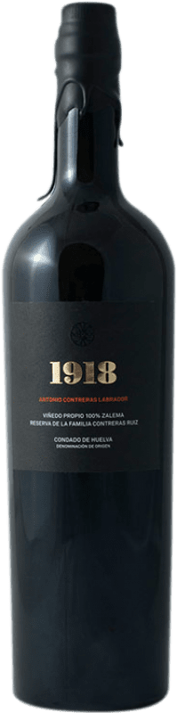 33,95 € Envoi gratuit | Vin fortifié Contreras Ruiz 1918 D.O. Condado de Huelva Andalousie Espagne Zalema Bouteille 75 cl