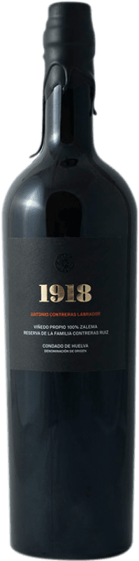 33,95 € Envío gratis | Vino generoso Contreras Ruiz 1918 D.O. Condado de Huelva Andalucía España Zalema Botella 75 cl