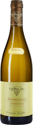 36,95 € Free Shipping | White Wine François Carillon Crianza — Aged A.O.C. Bourgogne Burgundy France Chardonnay 75 cl