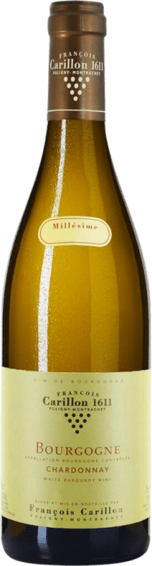 48,95 € Envoi gratuit | Vin blanc François Carillon Crianza A.O.C. Bourgogne Bourgogne France Chardonnay Bouteille 75 cl