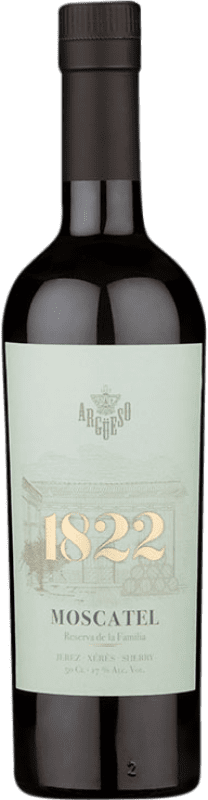 19,95 € Free Shipping | Sweet wine Argüeso 1822 D.O. Jerez-Xérès-Sherry Andalusia Spain Muscat of Alexandria Medium Bottle 50 cl