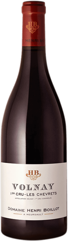 143,95 € Free Shipping | Red wine Henri Boillot 1er Cru Les Chevrets A.O.C. Volnay France Pinot Black Bottle 75 cl
