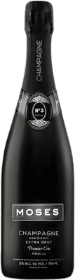 76,95 € 送料無料 | 白スパークリングワイン Habla Moses Nº 3 Edition Millésimé A.O.C. Champagne シャンパン フランス Chardonnay ボトル 75 cl