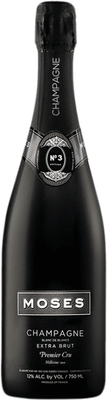 76,95 € Бесплатная доставка | Белое игристое Habla Moses Nº 3 Edition Millésimé A.O.C. Champagne шампанское Франция Chardonnay бутылка 75 cl