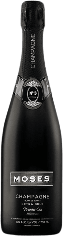 79,95 € Envio grátis | Espumante Branco Habla Moses Nº 3 Millésimé, Edição Limitada A.O.C. Champagne Champagne França Chardonnay 75 cl