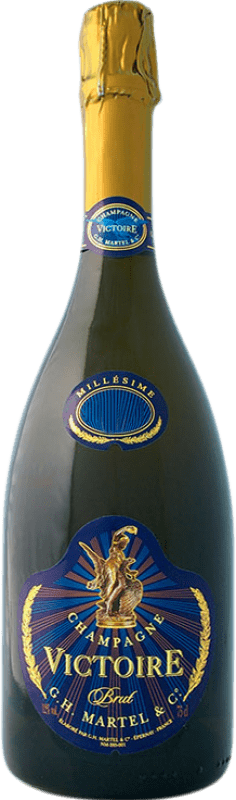 111,95 € Envio grátis | Espumante branco G.H. Martel Cuvée Victoire Millésimé A.O.C. Champagne Champagne França Pinot Preto, Chardonnay Garrafa 75 cl