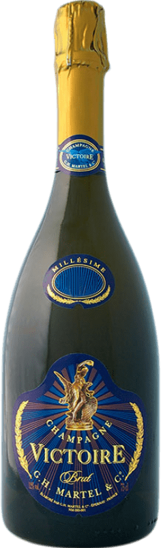 115,95 € 免费送货 | 白起泡酒 G.H. Martel Victoire Cuvée, Millésimé A.O.C. Champagne 香槟酒 法国 Pinot Noir — 黑皮诺, Chardonnay — 莎当妮 瓶装 75 cl