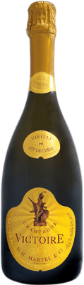 109,95 € Kostenloser Versand | Weißer Sekt G.H. Martel Victoire Fût de Chêne Cuvée A.O.C. Champagne Champagner Frankreich Pinot Schwarz, Chardonnay Flasche 75 cl