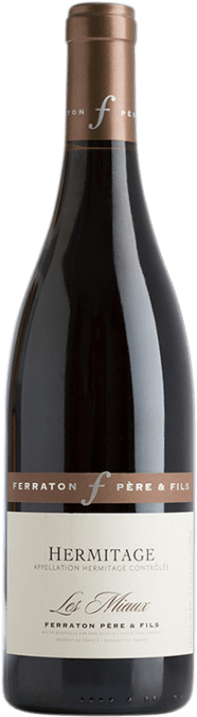 84,95 € 免费送货 | 红酒 Ferraton Père Les Miaux 岁 A.O.C. Hermitage 法国 Syrah 瓶子 75 cl