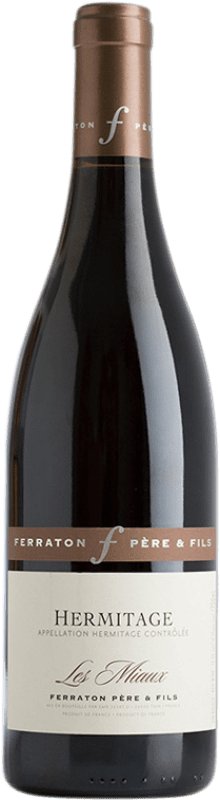 69,95 € Бесплатная доставка | Красное вино Ferraton Père Les Miaux старения A.O.C. Hermitage Франция Syrah бутылка 75 cl