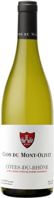 15,95 € Envío gratis | Vino blanco Clos du Mont-Olivet Blanc A.O.C. Côtes du Rhône Rhône Francia Garnacha Blanca, Ugni Blanco Botella 75 cl