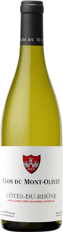 23,95 € Бесплатная доставка | Белое вино Clos du Mont-Olivet Blanc A.O.C. Côtes du Rhône Рона Франция Grenache White, Ugni Blanco бутылка 75 cl