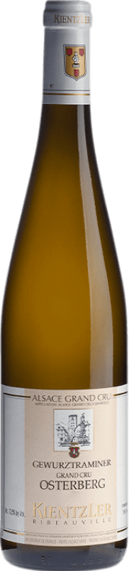 44,95 € 免费送货 | 白酒 Kientzler Grand Cru Osterberg A.O.C. Alsace 阿尔萨斯 法国 Gewürztraminer 瓶子 75 cl