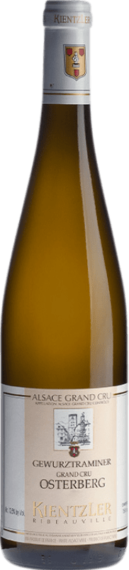 35,95 € Kostenloser Versand | Weißwein Domaine Kientzler Grand Cru Osterberg A.O.C. Alsace Elsass Frankreich Gewürztraminer Flasche 75 cl