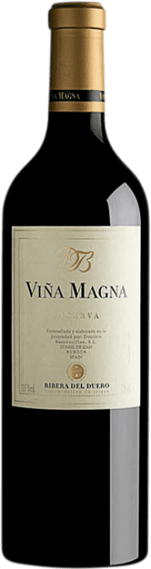 149,95 € Envoi gratuit | Vin Rouge Basconcillos Viña Magna Réserve D.O. Ribera del Duero Castille et Leon Espagne Tempranillo, Merlot, Cabernet Sauvignon Bouteille Magnum 1,5 L