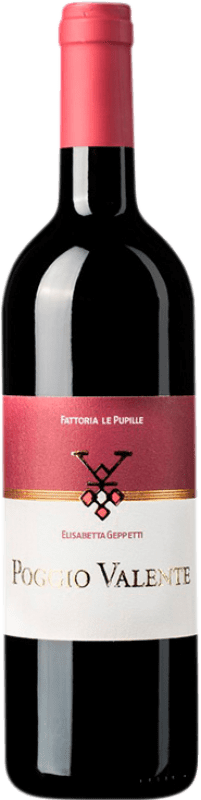 97,95 € Free Shipping | Red wine Le Pupille Poggio Valente I.G.T. Toscana Tuscany Italy Sangiovese Magnum Bottle 1,5 L