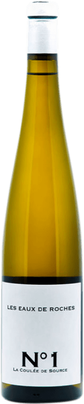 23,95 € Бесплатная доставка | Белое вино Jeff Carrel Les Eaux de Roches Nº 1 A.O.C. Alsace Эльзас Франция Riesling бутылка 75 cl
