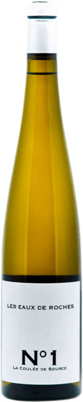 34,95 € Envio grátis | Vinho branco Jeff Carrel Les Eaux de Roches Nº 1 A.O.C. Alsace Alsácia França Riesling Garrafa 75 cl