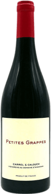 13,95 € Бесплатная доставка | Красное вино Jeff Carrel Les Petites Grappes A.O.C. Côtes du Roussillon Лангедок Франция Grenache, Carignan бутылка 75 cl