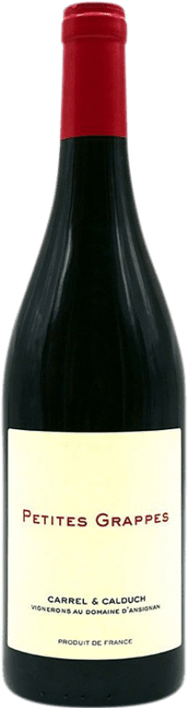 13,95 € 免费送货 | 红酒 Jeff Carrel Les Petites Grappes A.O.C. Côtes du Roussillon 朗格多克 法国 Grenache, Carignan 瓶子 75 cl