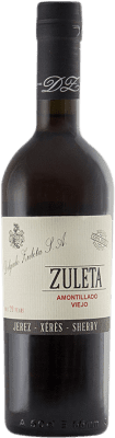 46,95 € Free Shipping | Fortified wine Delgado Zuleta Amontillado Viejo V.O.S. D.O. Jerez-Xérès-Sherry Andalusia Spain Palomino Fino Medium Bottle 50 cl