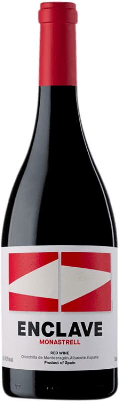28,95 € 免费送货 | 红酒 Los Aljibes Enclave I.G.P. Vino de la Tierra de Castilla 卡斯蒂利亚 - 拉曼恰 西班牙 Monastrell 瓶子 75 cl