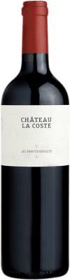 22,95 € Envío gratis | Vino tinto Château La Coste Les Pentes Douces Rouge A.O.C. Côtes de Provence Provence Francia Syrah, Cabernet Sauvignon Botella 75 cl