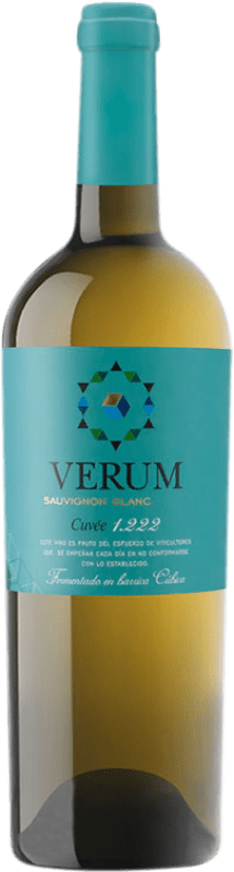 19,95 € Spedizione Gratuita | Vino Bianco Verum 1222 Cuvée Crianza — Invecchiato in Botte I.G.P. Vino de la Tierra de Castilla Castilla-La Mancha Spagna Sauvignon Bottiglia 75 cl