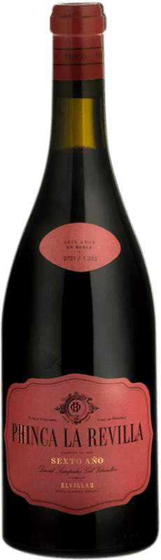 74,95 € Envio grátis | Vinho tinto Bhilar Phinca La Revilla Tinto D.O.Ca. Rioja País Basco Espanha Tempranillo, Graciano Garrafa 75 cl