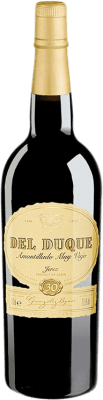 58,95 € Envoi gratuit | Vin fortifié González Byass Amontillado del Duque VORS D.O. Jerez-Xérès-Sherry Andalousie Espagne Palomino Fino Demi- Bouteille 37 cl