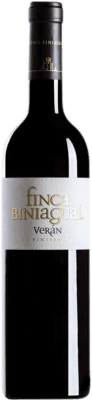 24,95 € Бесплатная доставка | Красное вино Biniagual Verán D.O. Binissalem Майорка Испания Syrah, Cabernet Sauvignon, Mantonegro бутылка 75 cl