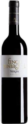 25,95 € Бесплатная доставка | Красное вино Biniagual Verán D.O. Binissalem Майорка Испания Syrah — Сира, Cabernet Sauvignon — Каберне Совиньон, Mantonegro — Мантонегро Бутылка 75 cl