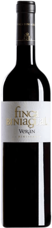 24,95 € 免费送货 | 红酒 Biniagual Verán D.O. Binissalem 马略卡 西班牙 Syrah, Cabernet Sauvignon, Mantonegro 瓶子 75 cl