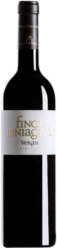25,95 € Envio grátis | Vinho Tinto Biniagual Verán D.O. Binissalem Maiorca Espanha Syrah, Cabernet Sauvignon, Mantonegro 75 cl