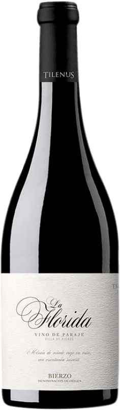 15,95 € Kostenloser Versand | Rotwein Estefanía Tilenus La Florida Crianza — Kurze Fassreifung D.O. Bierzo Kastilien und León Spanien Mencía Flasche 75 cl