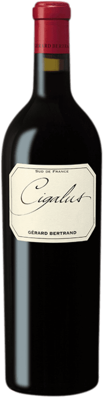 46,95 € Kostenloser Versand | Rotwein Gérard Bertrand Cigalus I.G.P. Vin de Pays d'Oc Languedoc-Roussillon Frankreich Merlot, Syrah, Garnacha — Grenache, Cabernet Sauvignon, Cabernet Franc 75 cl