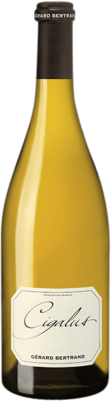 31,95 € Бесплатная доставка | Белое вино Gérard Bertrand Cigalus Blanc I.G.P. Vin de Pays d'Oc Лангедок-Руссильон Франция Viognier, Chardonnay, Sauvignon White бутылка 75 cl