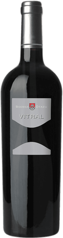 103,95 € Envio grátis | Vinho Tinto Señorío de Otazu Vitral D.O.P. Vino de Pago de Otazu Navarra Espanha Cabernet Sauvignon 75 cl