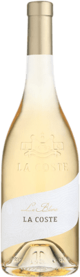18,95 € 免费送货 | 白酒 Château La Coste Le Blanc A.O.C. Côtes de Provence 普罗旺斯 法国 Grenache White, Sauvignon White, Vermentino, Clairette Blanche 瓶子 75 cl