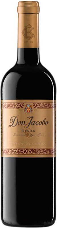 29,95 € Free Shipping | Red wine Corral Cuadrado Don Jacobo Grand Reserve D.O.Ca. Rioja The Rioja Spain Tempranillo, Graciano, Mazuelo Bottle 75 cl
